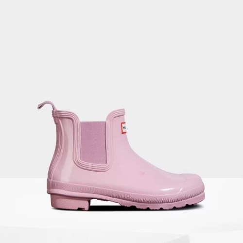 Hunter Original Gloss Chelsea Boots (B239X) Ireland